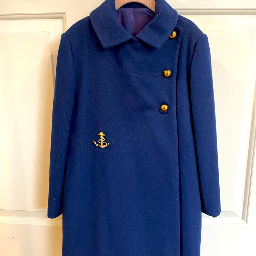 F.W. Fischer Vintage Girls Peacoat